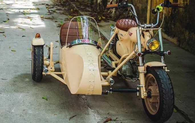 Honda Super Cub độ 'cực độc' tại Hà Nội