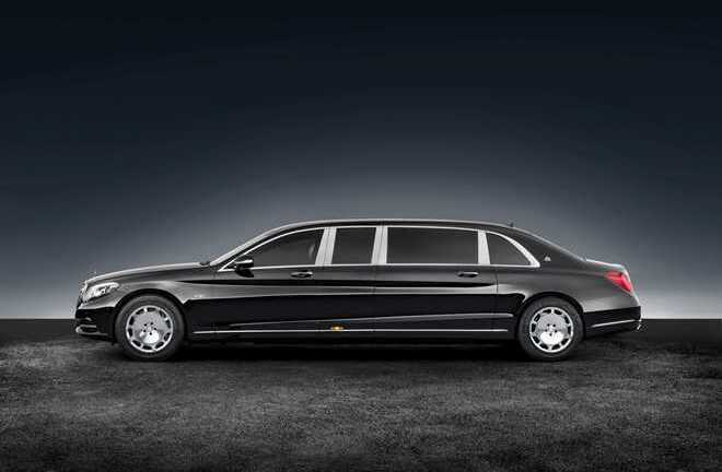 Vẻ đẹp Maybach S600 Pullman Guard: Siêu xe dành cho yếu nhân