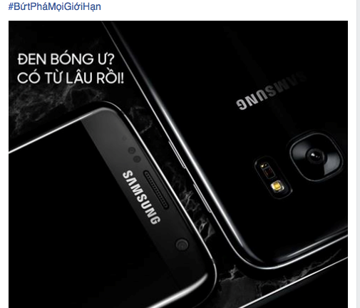 Samsung Việt Nam châm chọc iPhone 7 gây tranh cãi