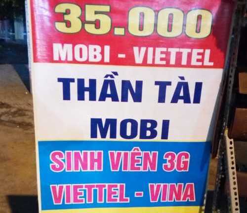 Sim sinh viên kích hoạt sẵn giá rẻ bán tràn lan