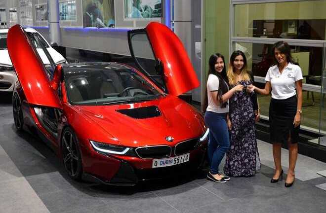 BMW i8 độc nhất vô nhị của công chúa Abu Dhabi