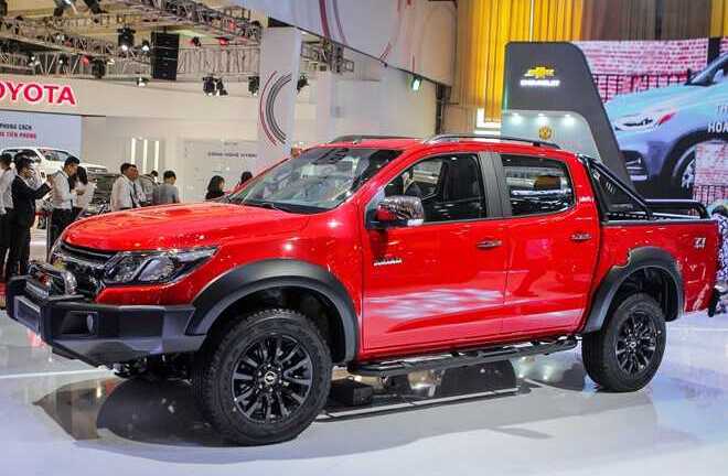 Ảnh Chevrolet Colorado 2017 giá 619 triệu đồng mới về Việt Nam