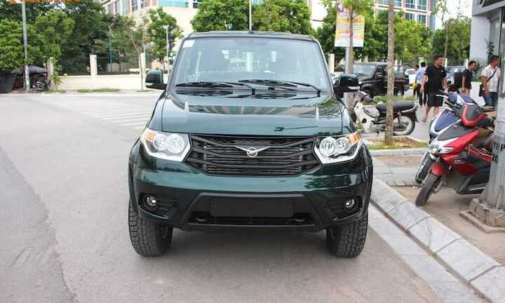 Cận cảnh xe Nga UAZ Patriot giá từ 298 triệu đồng vừa về Việt Nam