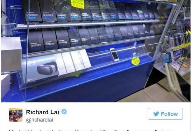 Cửa hàng tại Hong Kong vẫn bán Note 7 với giá 'đặc biệt'