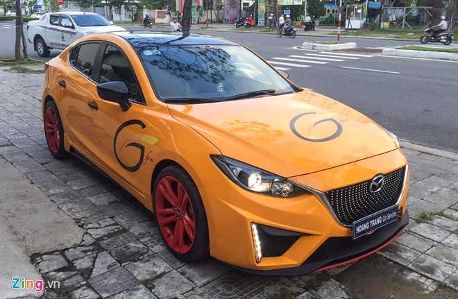 Mazda 3 thay 'áo vàng' độc nhất Việt Nam