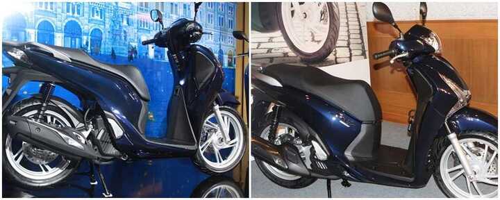 SH 2017 'đọ dáng' cùng phiên bản cũ