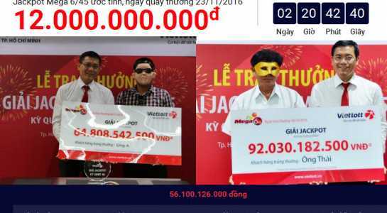 Vietlott bán bao nhiêu vé mới đủ tiền trả tiền hơn 284 tỷ đồng?