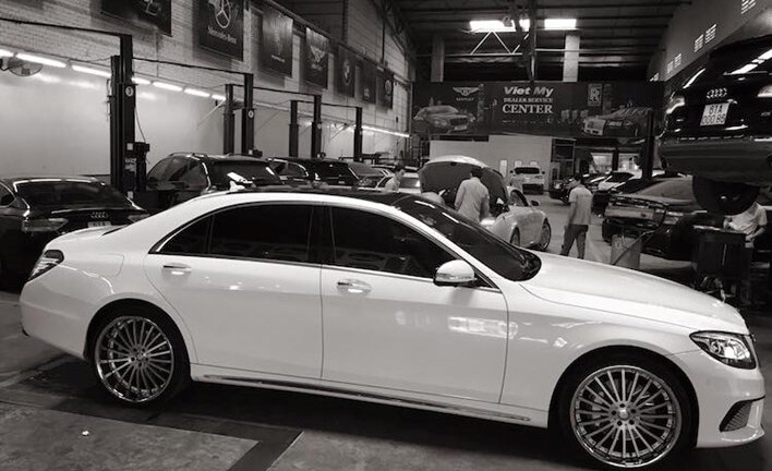 Dân chơi Việt 'hô biến' Mercedes S500L thành S65 giá 12 tỷ đồng