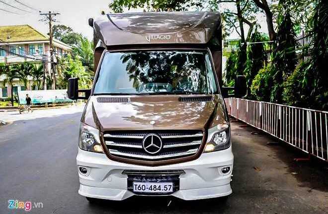 Cận cảnh nhà di động Mercedes-Benz, hàng độc tại Việt Nam