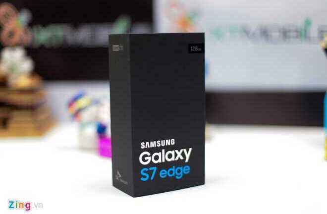 Ngắm Samsung Galaxy S7 edge màu đen bóng đầu tiên tại Việt Nam