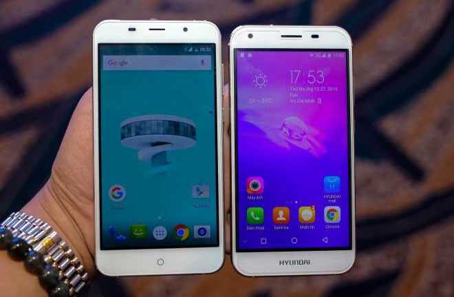 Bộ đôi smartphone giá rẻ chỉ từ 2 triệu đồng của Hyundai