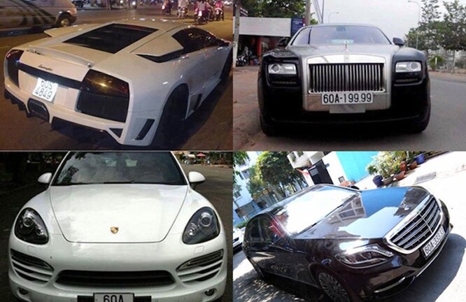 Dàn siêu xe biển khủng của đại gia Đồng Nai