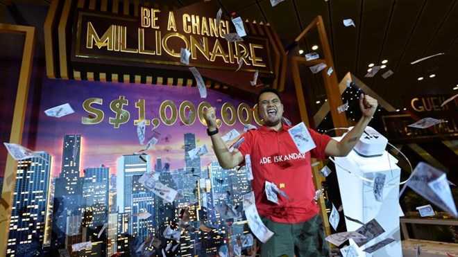 Bất ngờ thành triệu phú nhờ du lịch Singapore