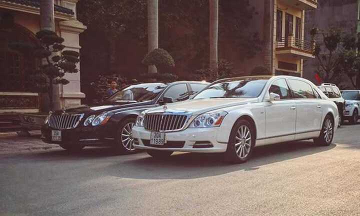 Ngắm cặp đôi Maybach 62S hơn 40 tỷ của đại gia Ninh Bình