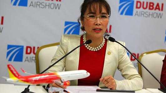 Vietjet Air giúp bà Nguyễn Thị Phương Thảo ‘bay’ lên vị trí nữ doanh nhân giàu nhất Việt Nam
