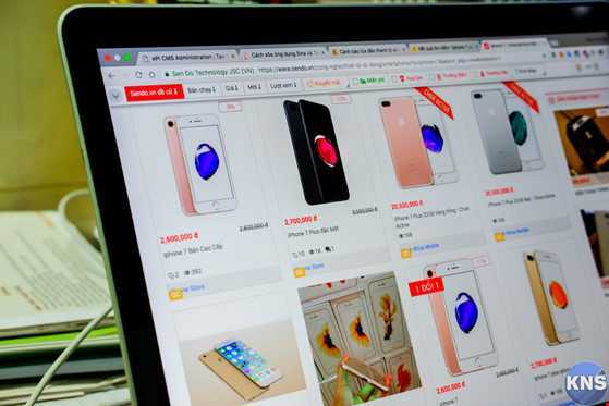 Nhan nhản iPhone 7 giá 2,6 triệu đồng