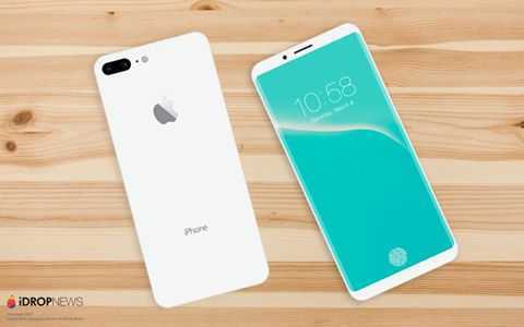 Ngắm bản dựng iPhone 8 màu Jet White đẹp không tì vết