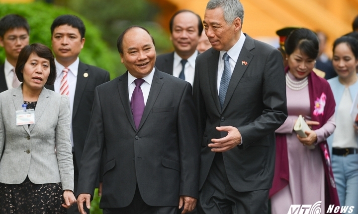 Việt Nam và Singapore ra tuyên bố chung