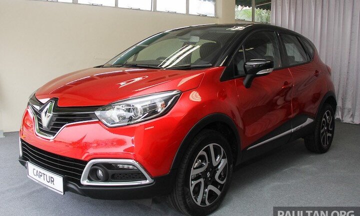 Cận cảnh Renault Captur giá 562 triệu đồng