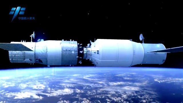 Tàu vũ trụ Trung Quốc kết nối thành công với trạm Thiên Cung-2