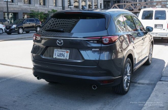 Mazda CX-8 bị bắt gặp dạo chơi trên phố