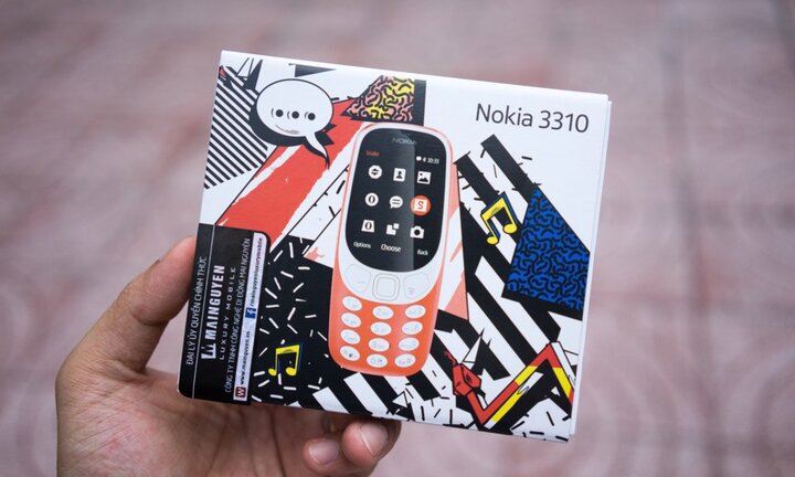 Mở hộp Nokia 3310 giá hơn một triệu đồng ở Việt Nam