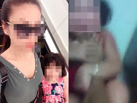 Người mẹ mất nhân tính đánh con gái dã man, quay clip gửi cho cha