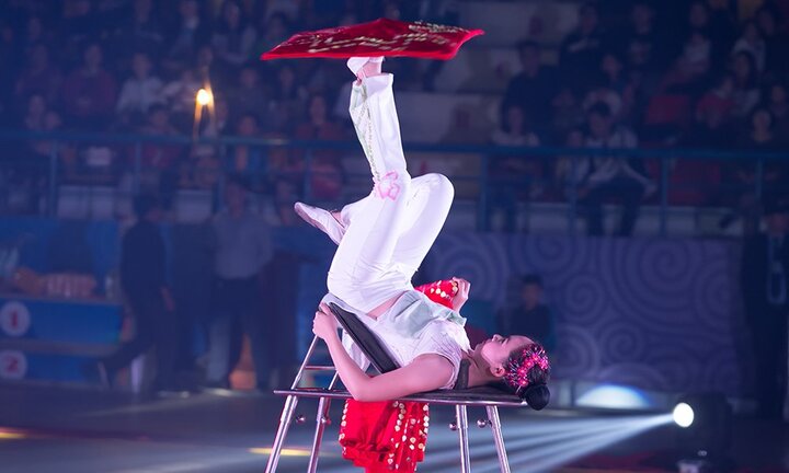 Đoàn xiếc Hà Nội dựng sân khấu hoành tráng biểu diễn 4 ngày phục vụ thiếu nhi Hải Phòng