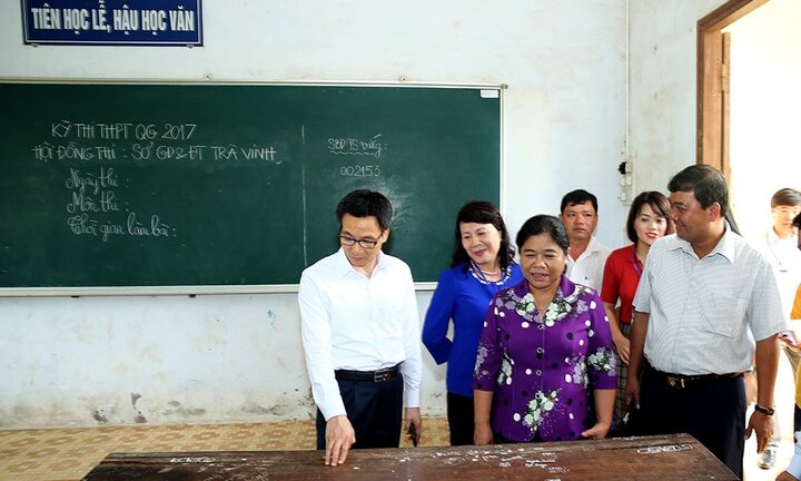 Phó Thủ tướng Vũ Đức Đam: Không để bất cứ lý do gì ảnh hưởng đến học sinh thi THPT quốc gia 217