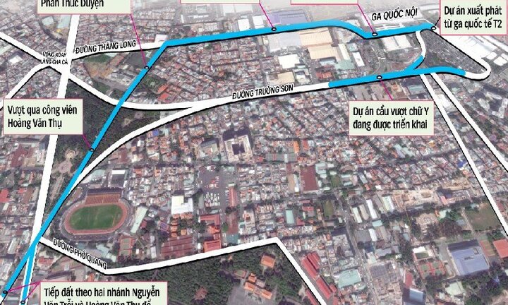 Đề xuất xây đường trên cao giải cứu kẹt xe Tân Sơn Nhất