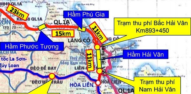 Phát lộ 2 dự án BOT có chung một trạm thu phí