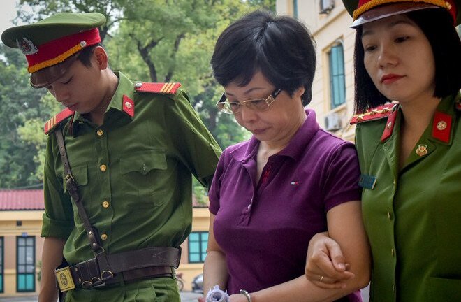 Bị hại nghi Châu Thị Thu Nga được 'bảo kê'