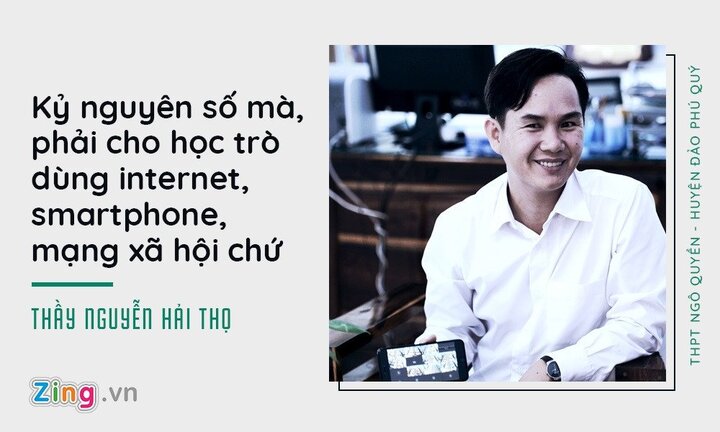 Hiệu trưởng ở Phú Quốc cho học sinh dùng điện thoại, trang điểm khi tới trường