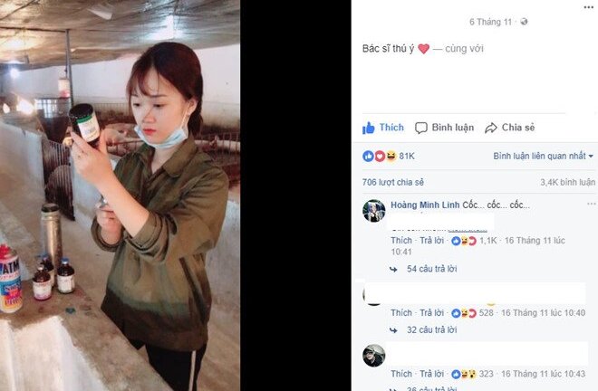 'Cô gái chăn heo' nổi tiếng sau bức ảnh xinh đẹp tại trang trại