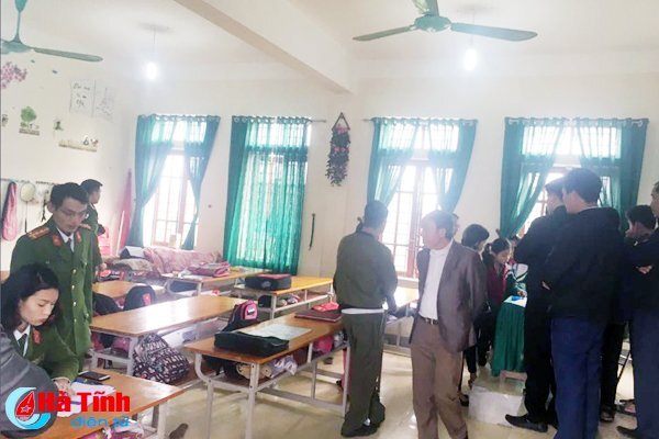 Phát hiện thi thể nữ sinh lớp 7 trong lớp ở Hà Tĩnh