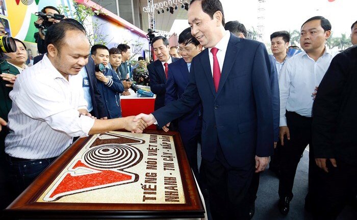 Gian trưng bày của VOV tại Hội báo toàn quốc 2018 giành giải Đặc biệt