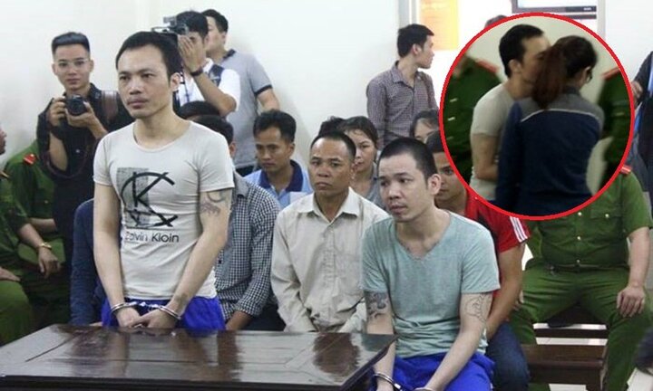 Nhận mức án tử hình, Thọ 'sứt' vội hôn bạn gái trước khi rời tòa