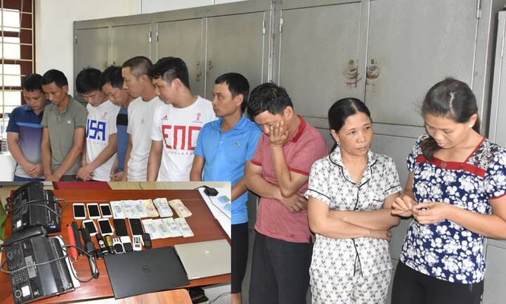 Triệt xóa đường dây cá độ bóng đá trăm tỷ đồng tại Thanh Hóa