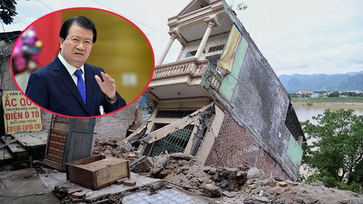 'Hà bá' sông Đà nuốt nhà dân ở Hòa Bình: Phó Thủ tướng yêu cầu không để dân quay lại khu vực nguy hiểm