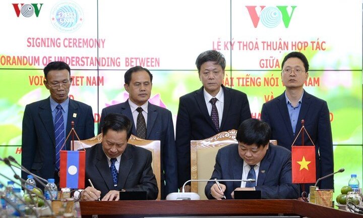 VOV và Đài Phát thanh Quốc gia Lào ký Thỏa thuận hợp tác