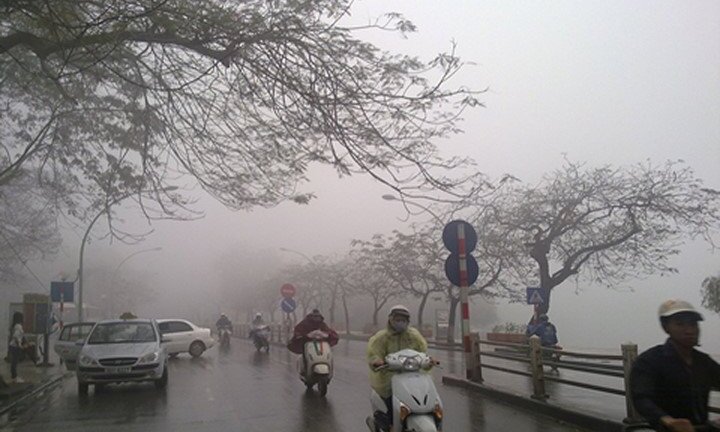 Đêm nay, không khí lạnh tăng cường, Vịnh Bắc Bộ có gió Đông Bắc mạnh cấp 5