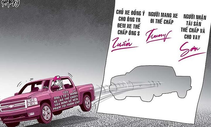 Lĩnh 12 năm tù vì trộm xe của chính mình