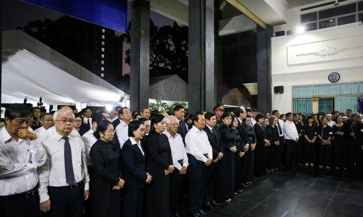 Xúc động lễ truy điệu Phó chủ tịch TP.HCM Nguyễn Thị Thu