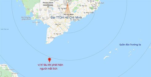 Hai ngư dân Cà Mau mất tích tại vùng biển phía Nam