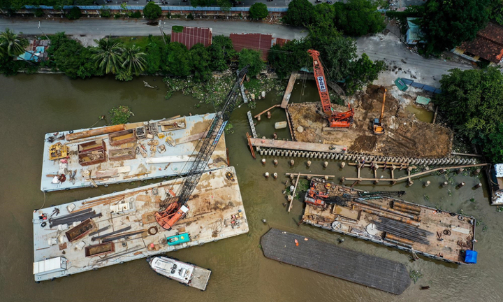 Vì sao cầu Thủ Thiêm 2 xây 4 năm mới được 18%?