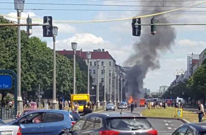 Nổ lớn tại thủ đô Berlin giữa lúc châu Âu sôi sục vì đe doạ khủng bố