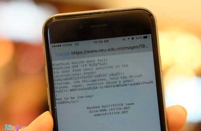 Hacker tấn công Vietnam Airlines xâm nhập website Đại học Kinh tế Quốc dân