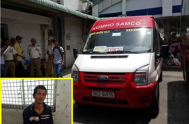 Không biết lái vẫn cướp xe khách phóng như bay ở Sài Gòn