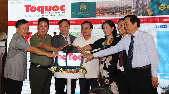 Báo điện tử Tổ Quốc kỷ niệm 10 năm thành lập và ra mắt giao diện mới