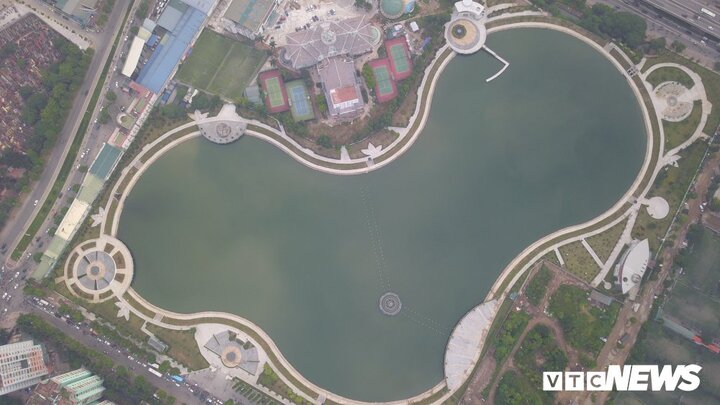 Ảnh: Sau hai năm 'đắp chiếu', công viên 300 tỷ đồng ở Hà Nội được đưa vào sử dụng